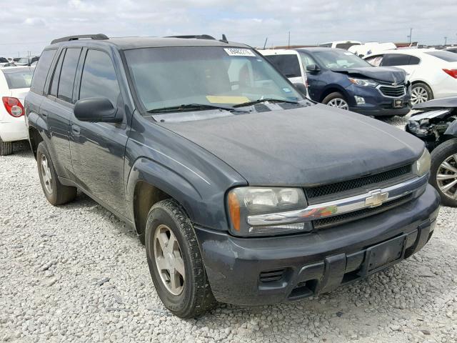 1GNDS13S262298862 - 2006 CHEVROLET TRAILBLAZE BLACK photo 1