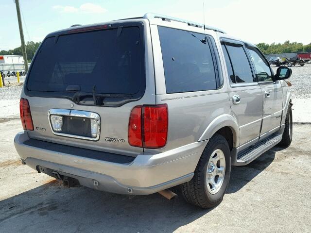 5LMEU27R91LJ09902 - 2001 LINCOLN NAVIGATOR 棕色 照片 4