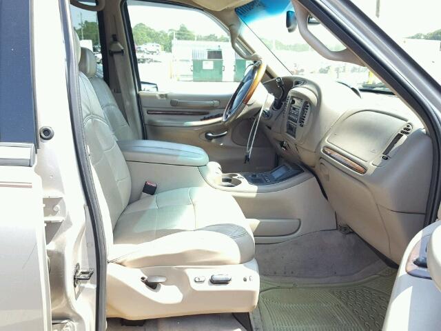 5LMEU27R91LJ09902 - 2001 LINCOLN NAVIGATOR 棕色 照片 5