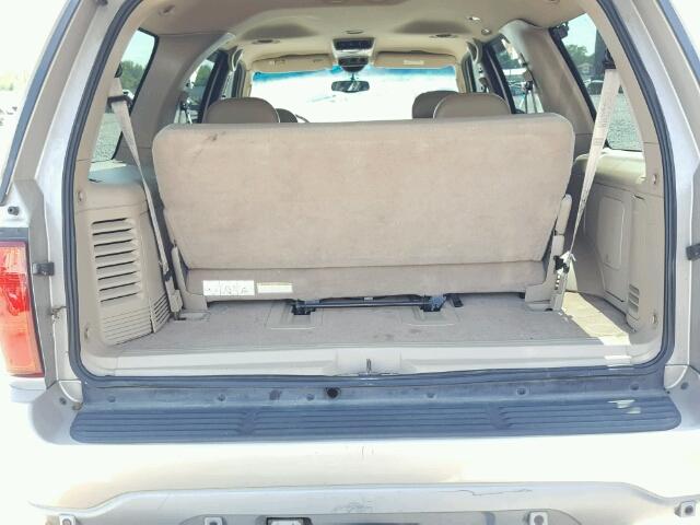 5LMEU27R91LJ09902 - 2001 LINCOLN NAVIGATOR 棕色 照片 9