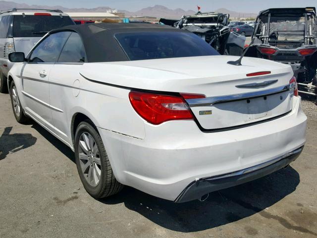 1C3BC2EG3BN592330 - 2011 CHRYSLER 200 TOURIN WHITE photo 3