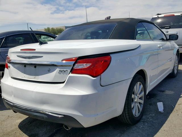 1C3BC2EG3BN592330 - 2011 CHRYSLER 200 TOURIN WHITE photo 4