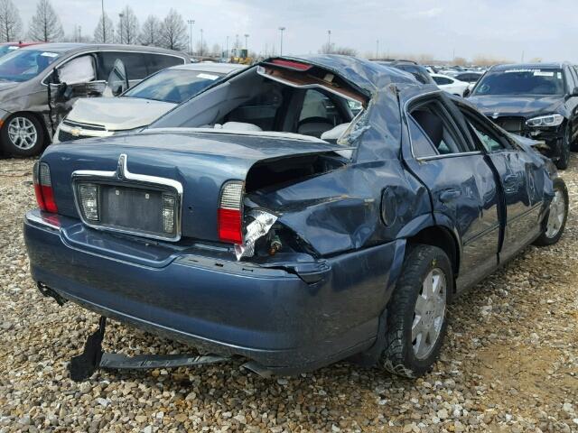 1LNHM86S45Y616688 - 2005 LINCOLN LS BLUE photo 4