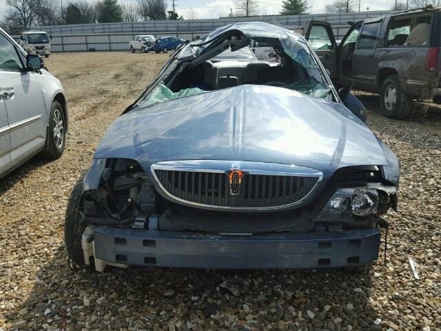 1LNHM86S45Y616688 - 2005 LINCOLN LS BLUE photo 9