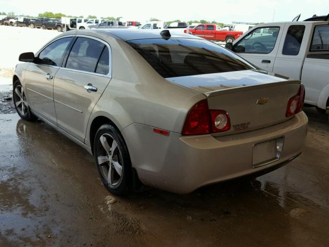 1G1ZC5E00CF243578 - 2012 CHEVROLET MALIBU 1LT SILVER photo 3