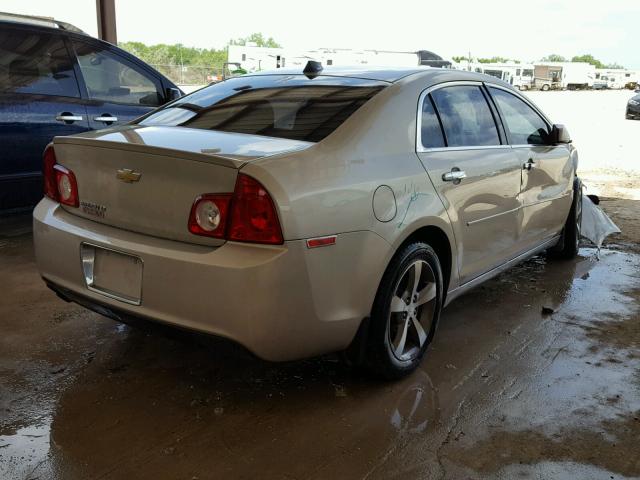 1G1ZC5E00CF243578 - 2012 CHEVROLET MALIBU 1LT SILVER photo 4