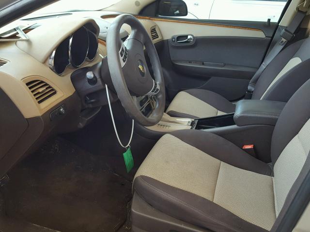 1G1ZC5E00CF243578 - 2012 CHEVROLET MALIBU 1LT SILVER photo 5