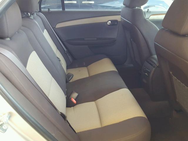 1G1ZC5E00CF243578 - 2012 CHEVROLET MALIBU 1LT SILVER photo 6