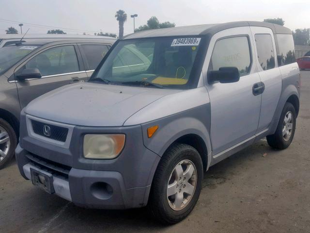 5J6YH28583L050827 - 2003 HONDA ELEMENT EX GRAY photo 2