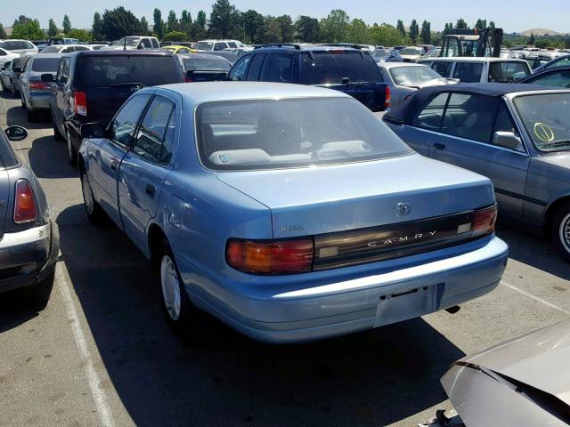 JT2SK11E7P0106242 - 1993 TOYOTA CAMRY DX BLUE photo 3