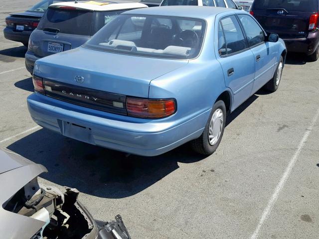 JT2SK11E7P0106242 - 1993 TOYOTA CAMRY DX BLUE photo 4