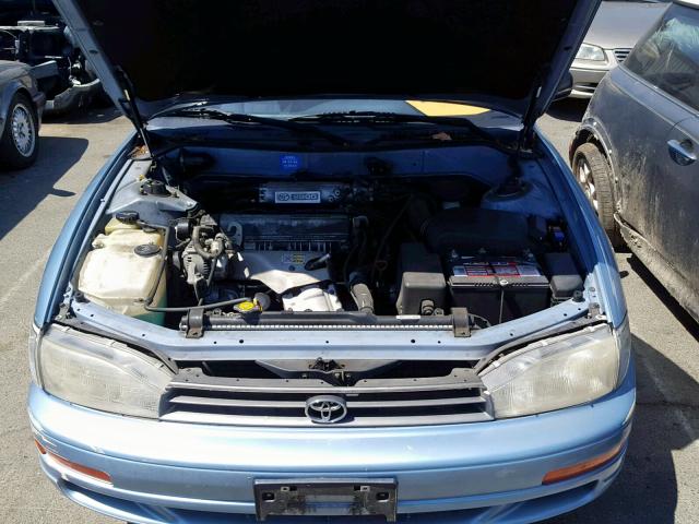 JT2SK11E7P0106242 - 1993 TOYOTA CAMRY DX BLUE photo 7