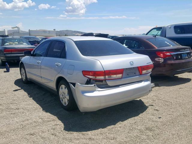 3HGCM56323G704704 - 2003 HONDA ACCORD LX SILVER photo 3