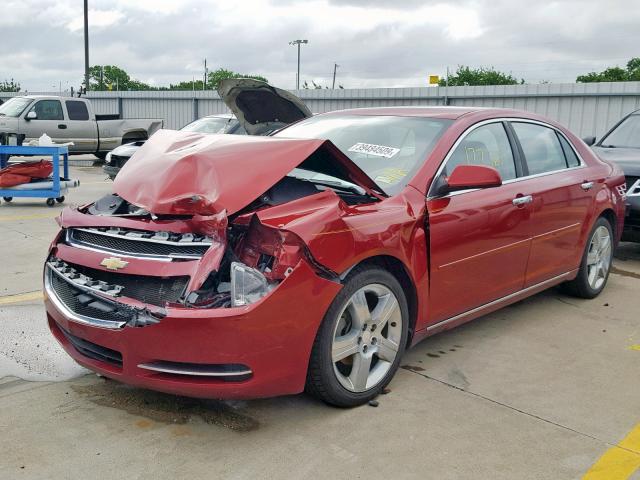 1G1ZC5E08CF288848 - 2012 CHEVROLET MALIBU 1LT 红色 照片 2