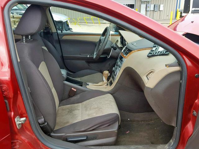 1G1ZC5E08CF288848 - 2012 CHEVROLET MALIBU 1LT 红色 照片 5