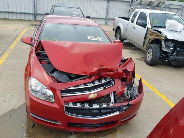 1G1ZC5E08CF288848 - 2012 CHEVROLET MALIBU 1LT 红色 照片 9