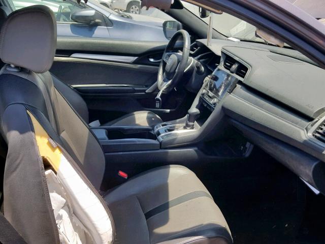 2HGFC3B71HH356141 - 2017 HONDA CIVIC EXL 灰色 照片 5