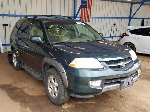 2HNYD18801H512985 - 2001 ACURA MDX TOURIN GREEN photo 1