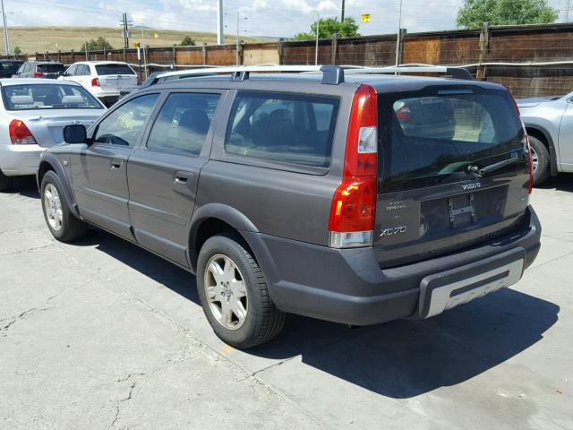 YV4SZ592361233015 - 2006 VOLVO XC70 GRAY photo 3