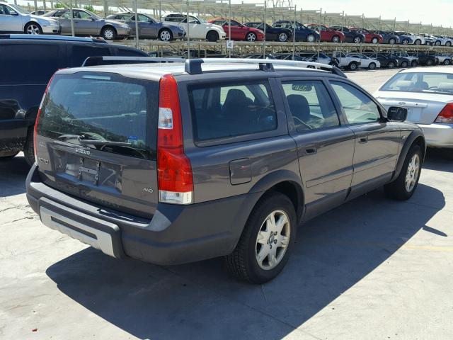 YV4SZ592361233015 - 2006 VOLVO XC70 GRAY photo 4