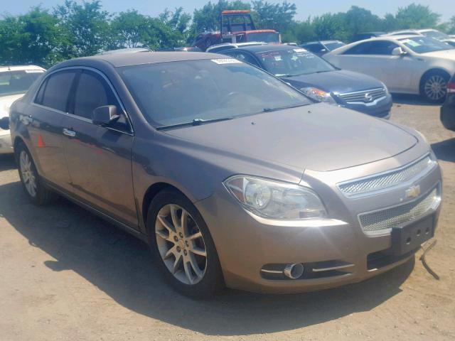 1G1ZE5E0XAF311697 - 2010 CHEVROLET MALIBU LTZ ნაცრისფერი ფოტო 1