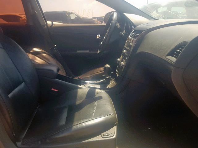 1G1ZE5E0XAF311697 - 2010 CHEVROLET MALIBU LTZ ნაცრისფერი ფოტო 5