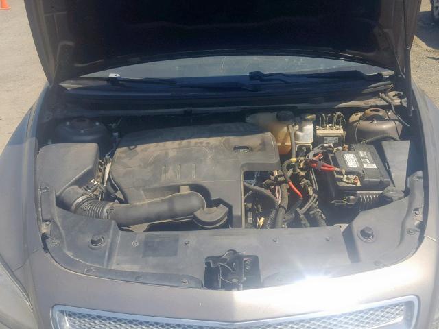 1G1ZE5E0XAF311697 - 2010 CHEVROLET MALIBU LTZ ნაცრისფერი ფოტო 7