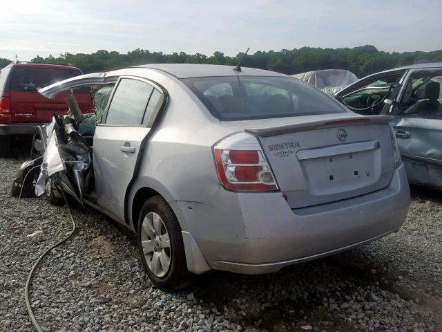 3N1AB6AP1CL660880 - 2012 NISSAN SENTRA 2.0 SILVER photo 3