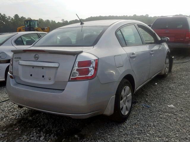 3N1AB6AP1CL660880 - 2012 NISSAN SENTRA 2.0 SILVER photo 4