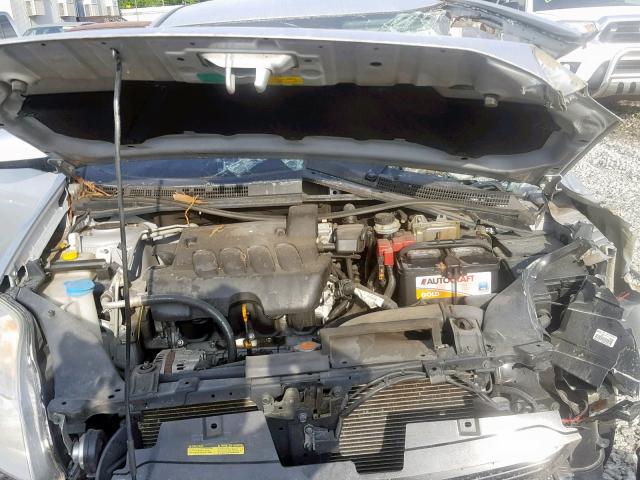 3N1AB6AP1CL660880 - 2012 NISSAN SENTRA 2.0 SILVER photo 7