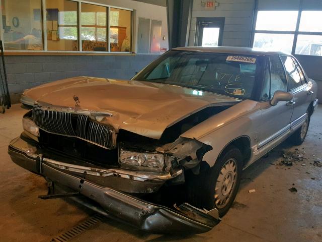 1G4CU5311P1632721 - 1993 BUICK PARK AVENU GOLD photo 2