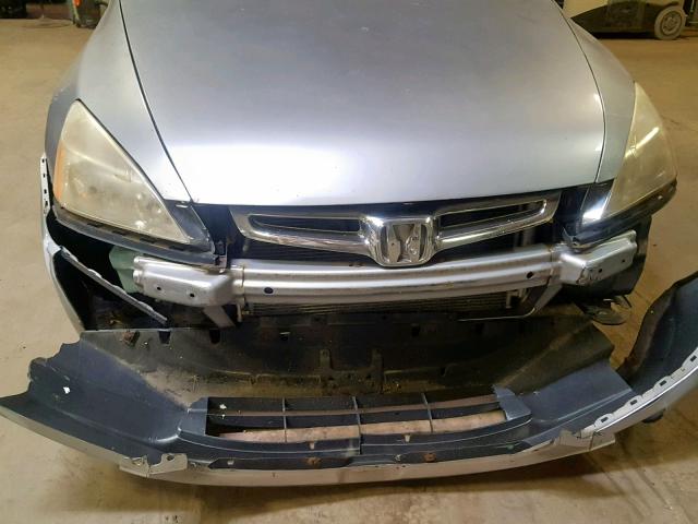 1HGCM56165A162538 - 2005 HONDA ACCORD DX SILVER photo 9