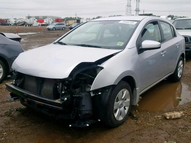 3N1AB6AP3CL785380 - 2012 NISSAN SENTRA 2.0 SILVER photo 2