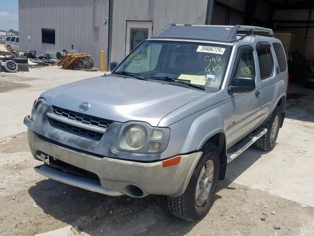 5N1ED28T52C548965 - 2002 NISSAN XTERRA XE SILVER photo 2