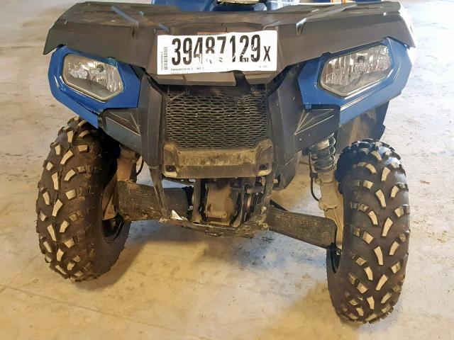 4XAMH46AXEA106451 - 2014 POLARIS SPORTSMAN BLUE photo 9