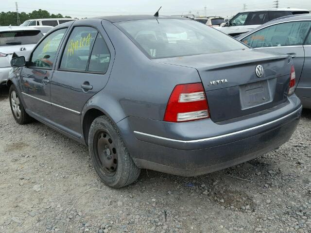 3VWSK69M34M119978 - 2004 VOLKSWAGEN JETTA GLS GRAY photo 3