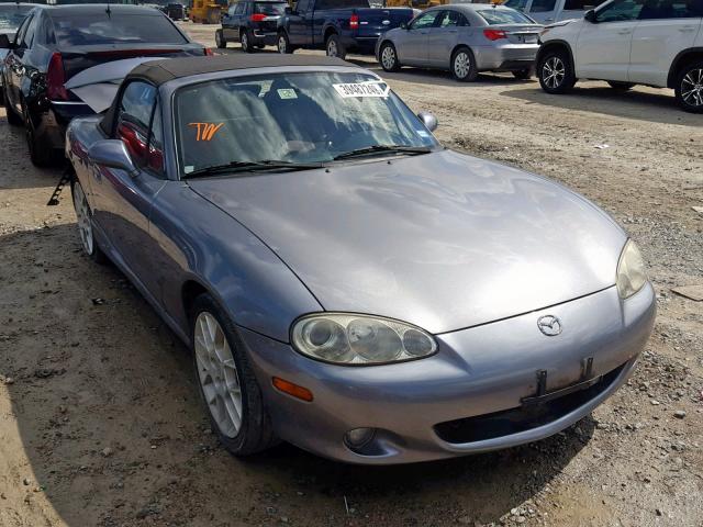 JM1NB353X20226795 - 2002 MAZDA MX-5 MIATA GRAY photo 1