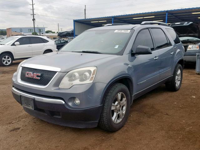 1GKEV13797J161073 - 2007 GMC ACADIA SLE GRAY photo 2