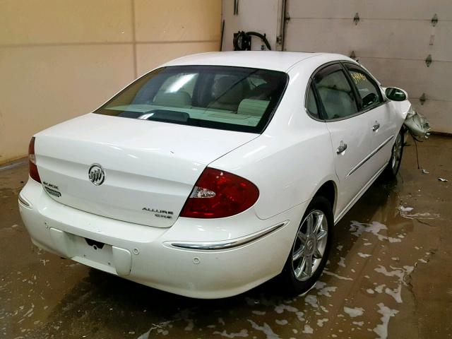 2G4WH537X51337727 - 2005 BUICK ALLURE CXS WHITE photo 4