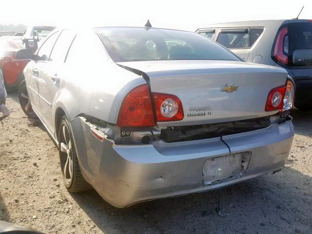 1G1ZC5E04CF341299 - 2012 CHEVROLET MALIBU 1LT ვერცხლისფერი ფოტო 3