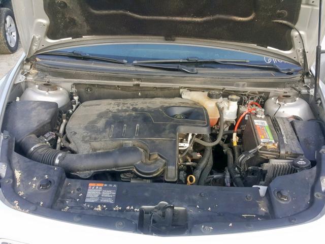 1G1ZC5E04CF341299 - 2012 CHEVROLET MALIBU 1LT ვერცხლისფერი ფოტო 7