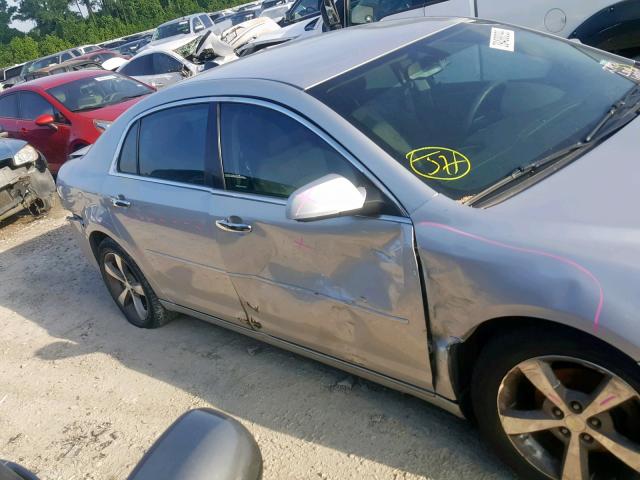 1G1ZC5E04CF341299 - 2012 CHEVROLET MALIBU 1LT ვერცხლისფერი ფოტო 9