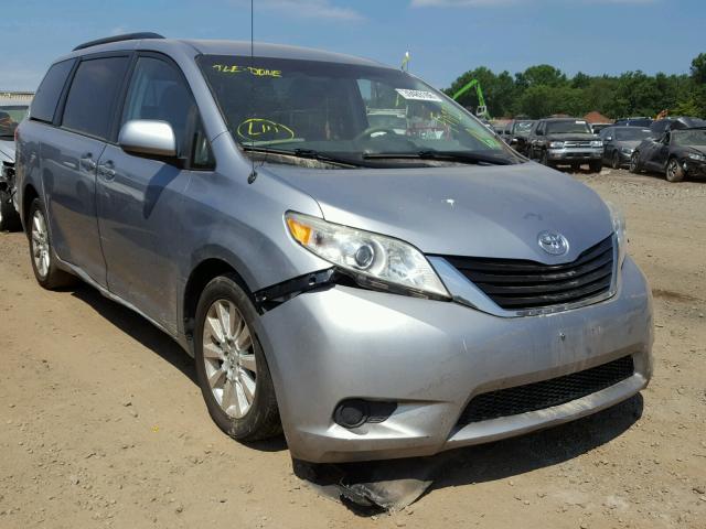 5TDJK3DC1BS010329 - 2011 TOYOTA SIENNA LE GRAY photo 1