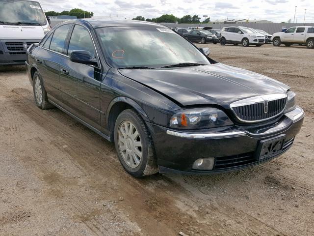 1LNHM86S23Y701297 - 2003 LINCOLN LS BLACK photo 1