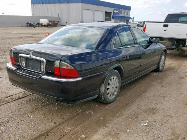 1LNHM86S23Y701297 - 2003 LINCOLN LS BLACK photo 4