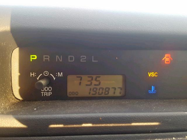 JTLKT324364042721 - 2006 TOYOTA SCION XB MAROON photo 8