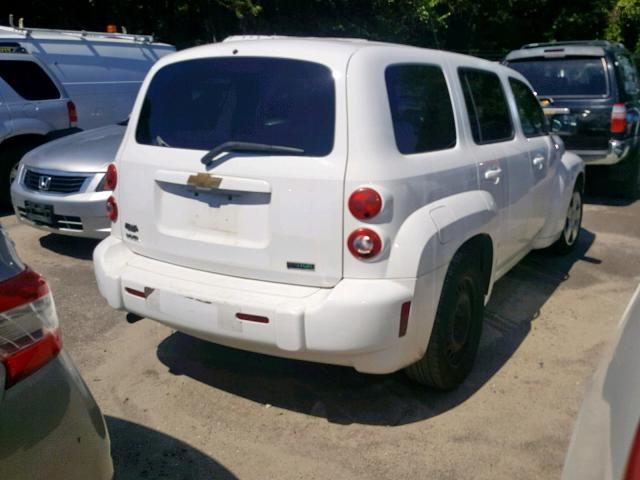 3GNBAAFW6BS648517 - 2011 CHEVROLET HHR LS WHITE photo 4