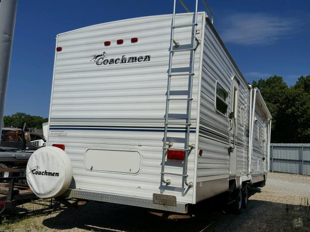 71Z03BB196046217 - 2008 COACH TRAILER WHITE photo 4