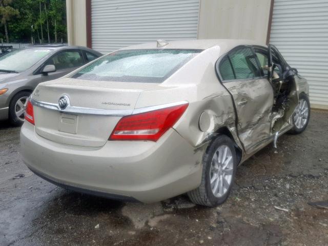 1G4GB5GRXFF308871 - 2015 BUICK LACROSSE BEIGE photo 4