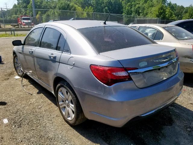 1C3CCBAB4DN705493 - 2013 CHRYSLER 200 LX SILVER photo 3